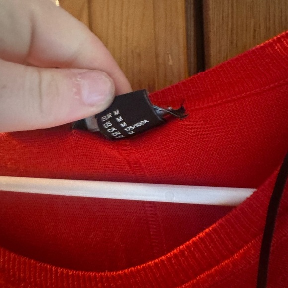 Vibrant Red Sweater - Picture 2 of 3